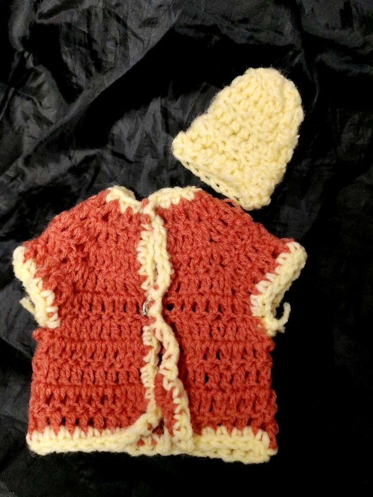 Handmade Crochet doll dress 👗