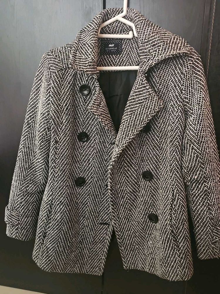Imported Chic Herringbone Pattern Coat(Dubai purch
