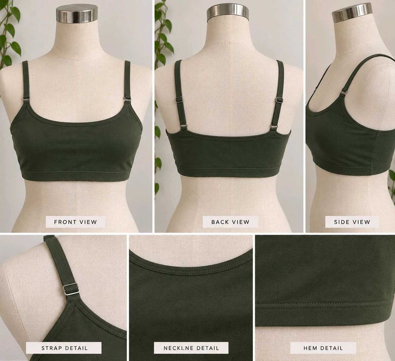 Black  Sports Bra