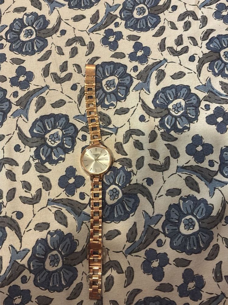 tissot rose Gold Watch