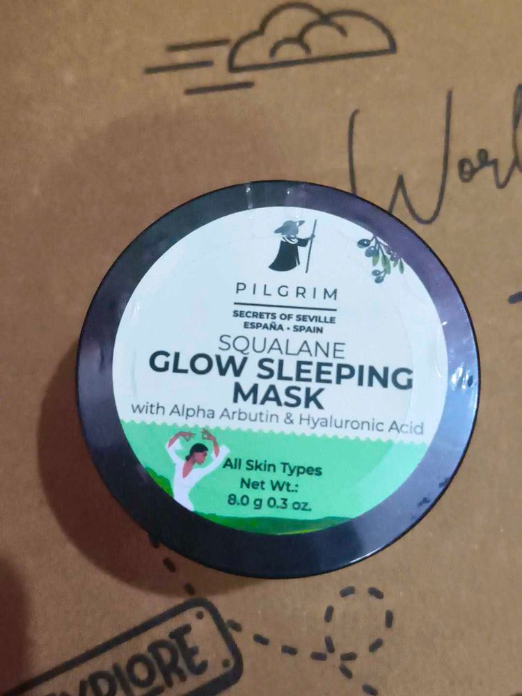 Pilgrim Squalane Glow Sleeping Mask
