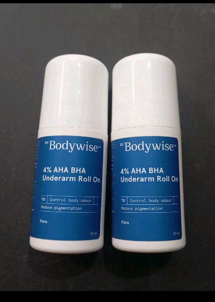 Bodywise 4% AHA BHA Underarm Roll On (2 Pcs)