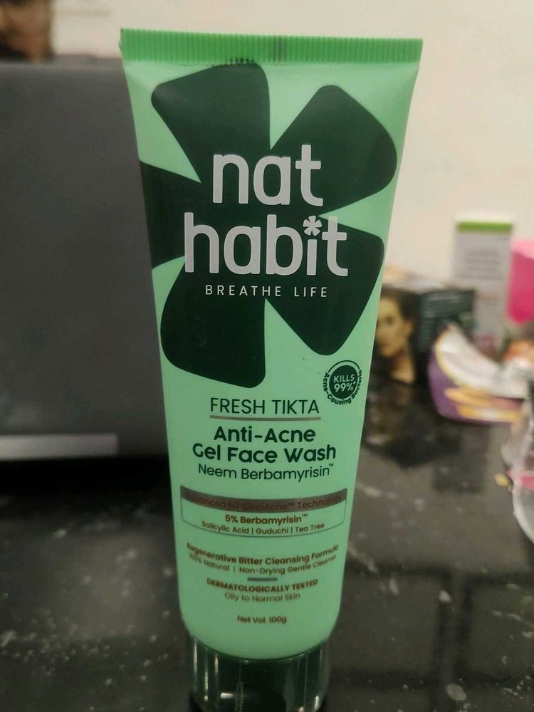 Nat Habit Anti-Acne Gel Face Wash