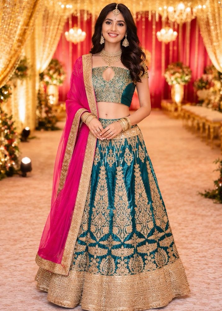 Embroidered Lehenga Skirt