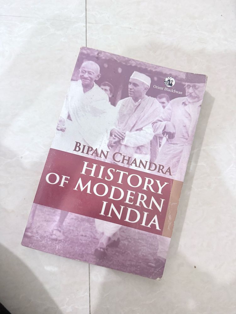 History of Modern India by Bipan Chandra