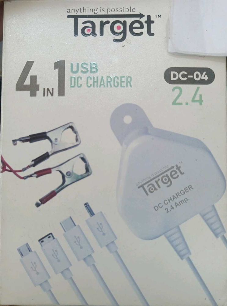 Target 4-in-1 USB DC Charger