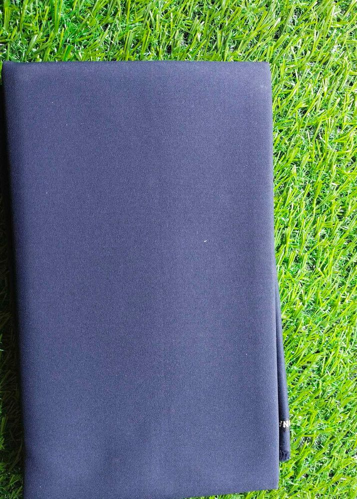 Solid Navy Blue Dress Material