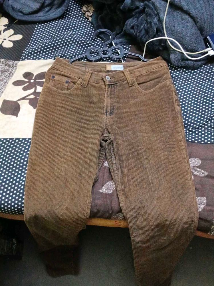 Brown Corduroy Pants