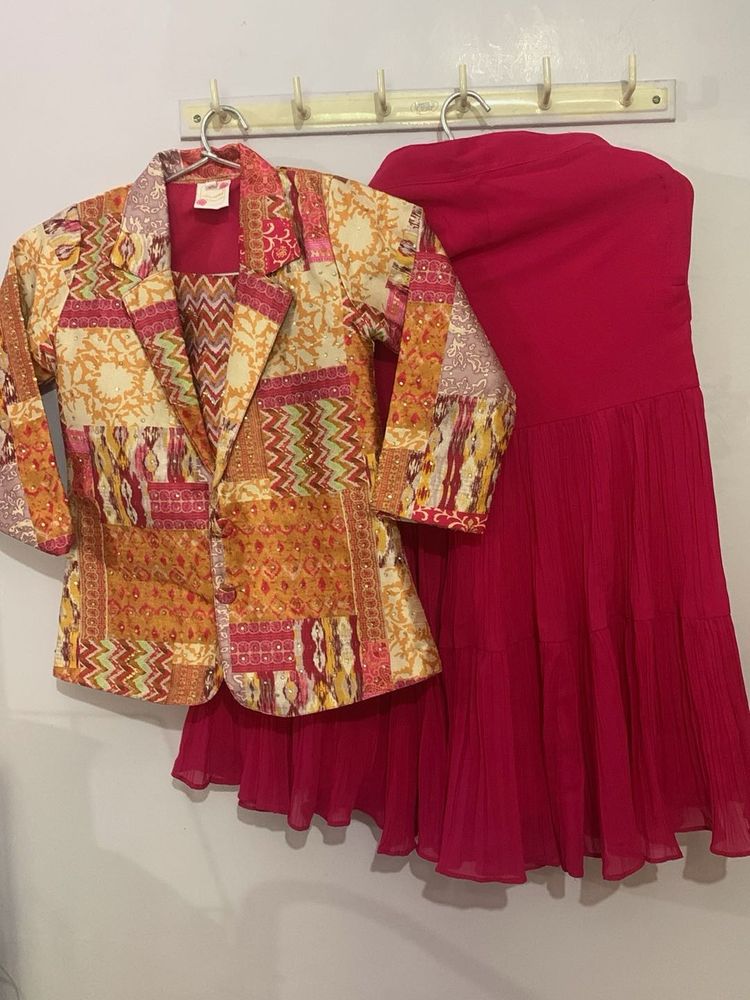 Indowestern Blezar Dress