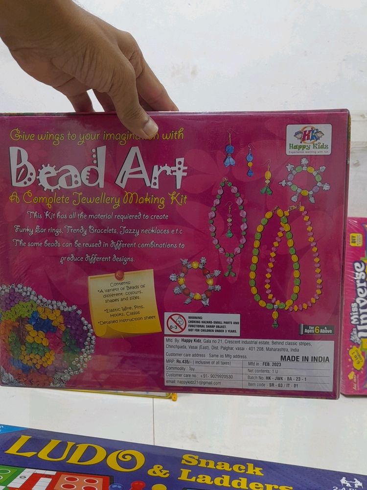 Bead 🧿 Art ( A Complete Jewellery Making Kit)