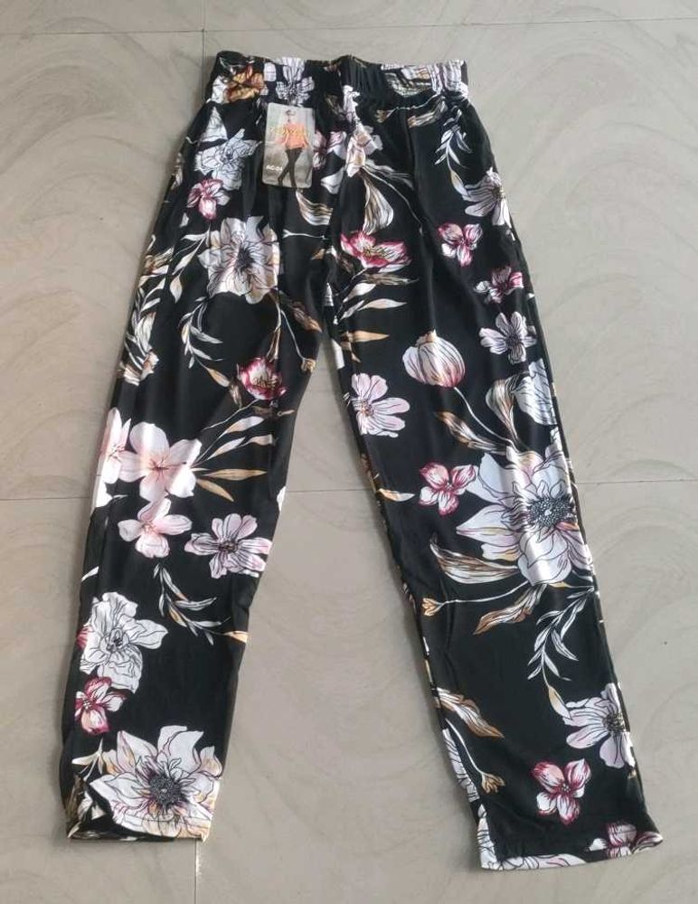 Floral Print Pants