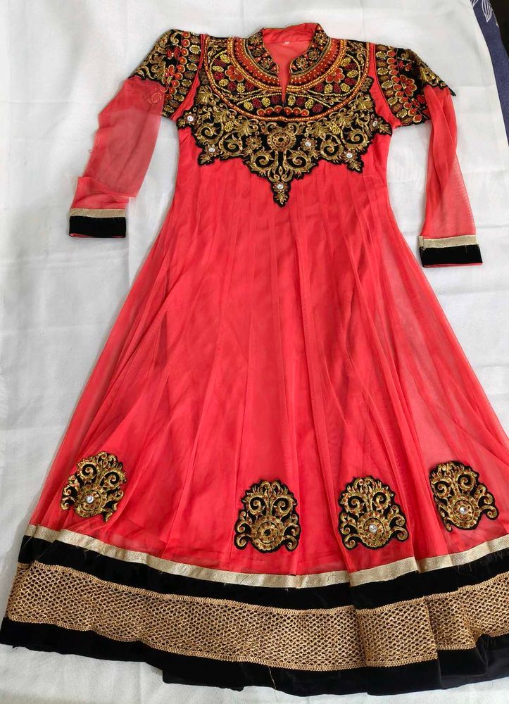 y2k anarkali long sleeve