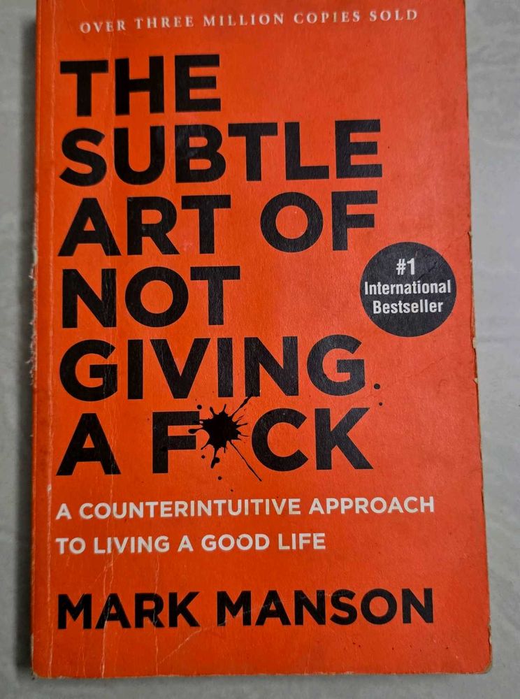 The Subtle Art of Not Giving a F*ck Book