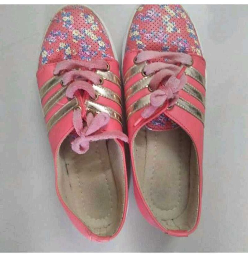 Floral Casual Shoes