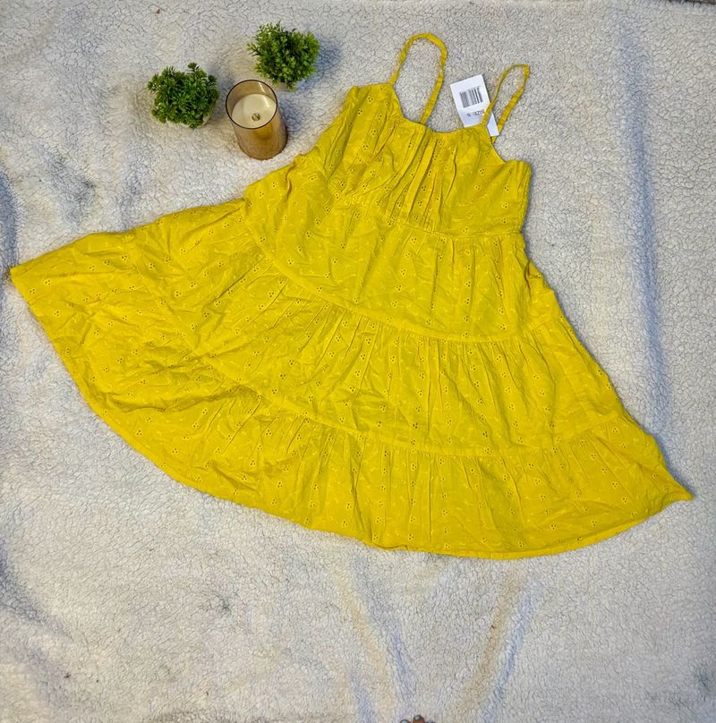 Breezy Yellow Dress