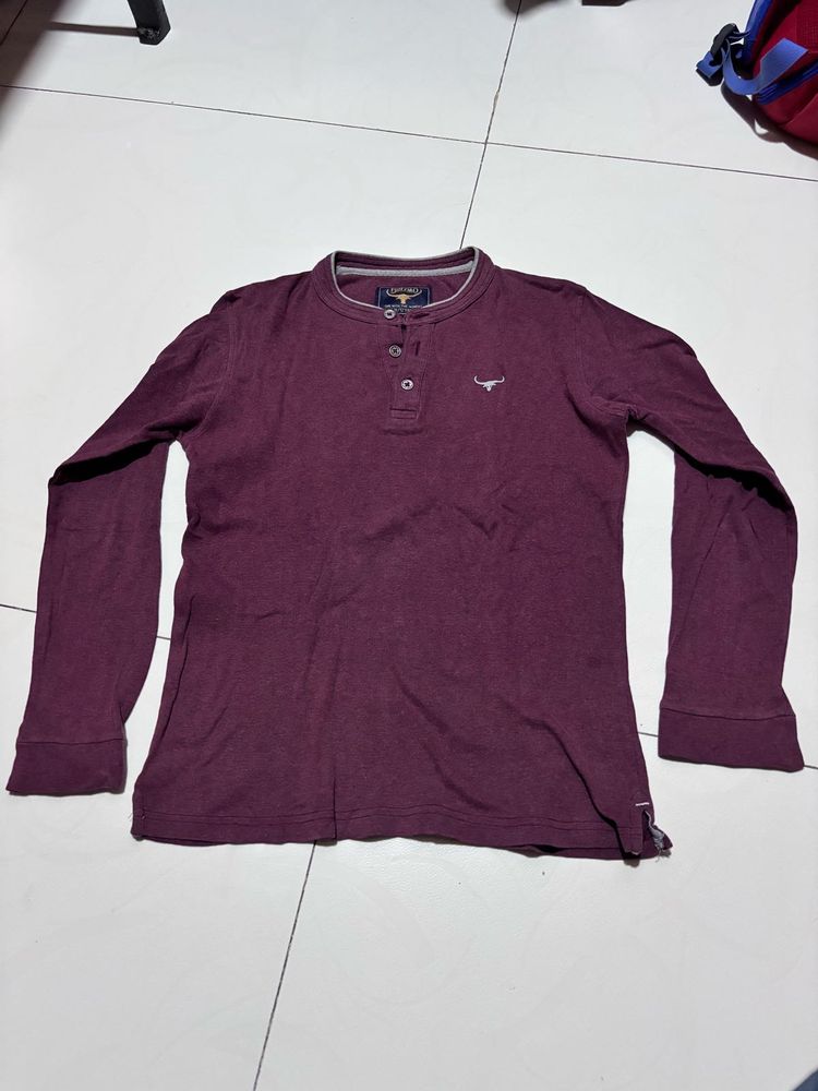 buffalo full sleeves T-shirt