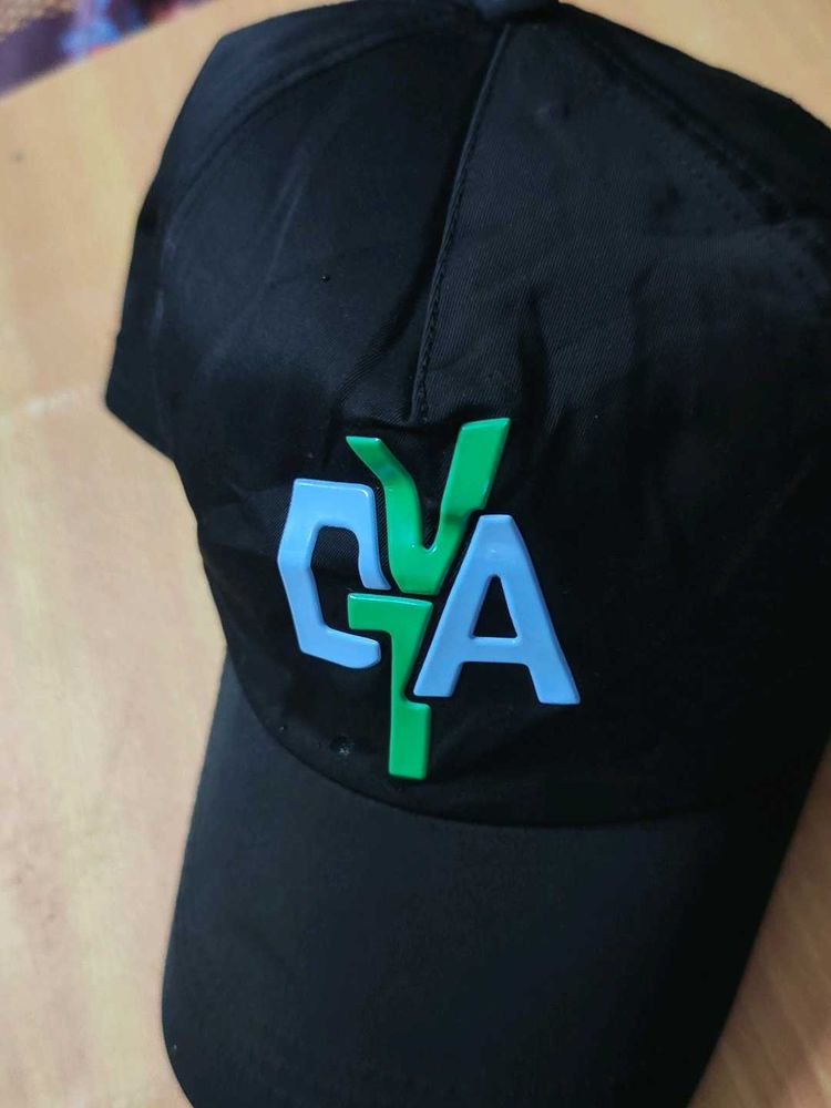 Stylish Black Cap with Logo