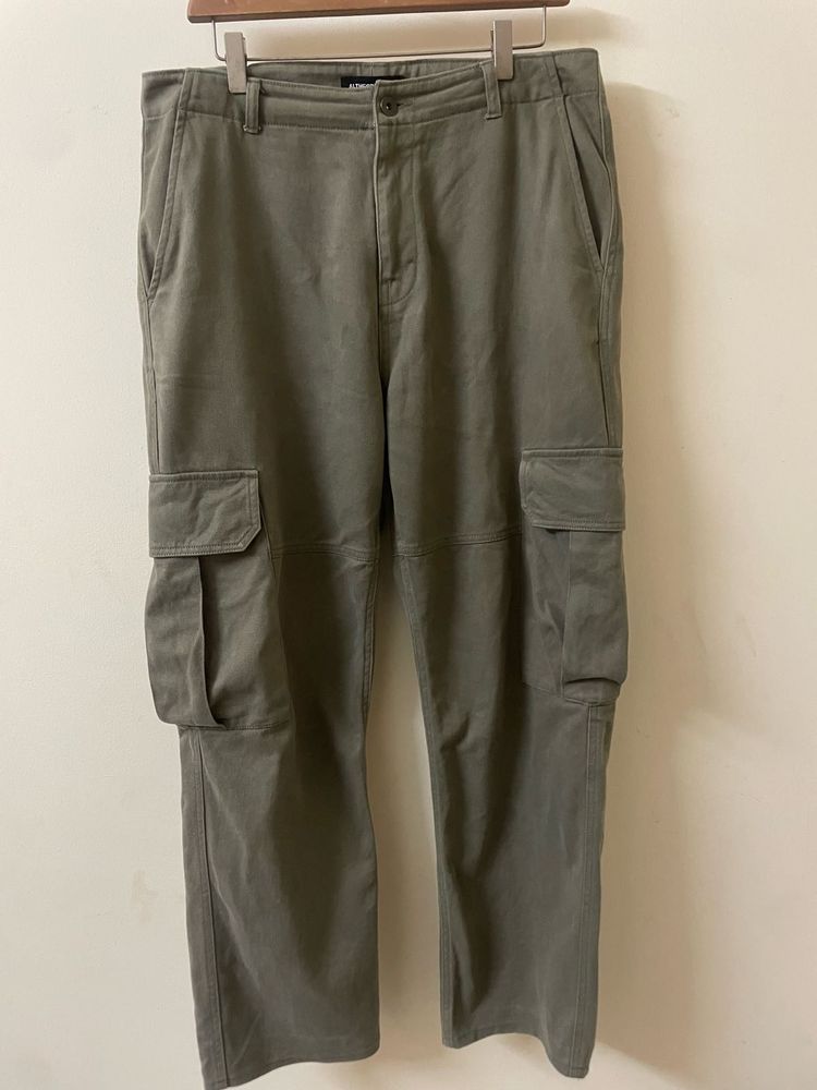 Olive Cargo Pants