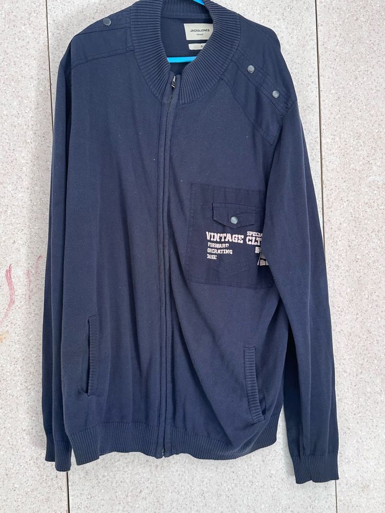 Stylish Navy Blue Jacket