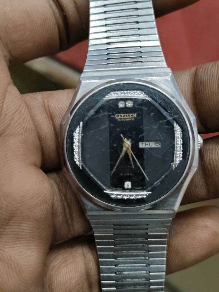 Citizen Automatic Watch with Diamond Accents