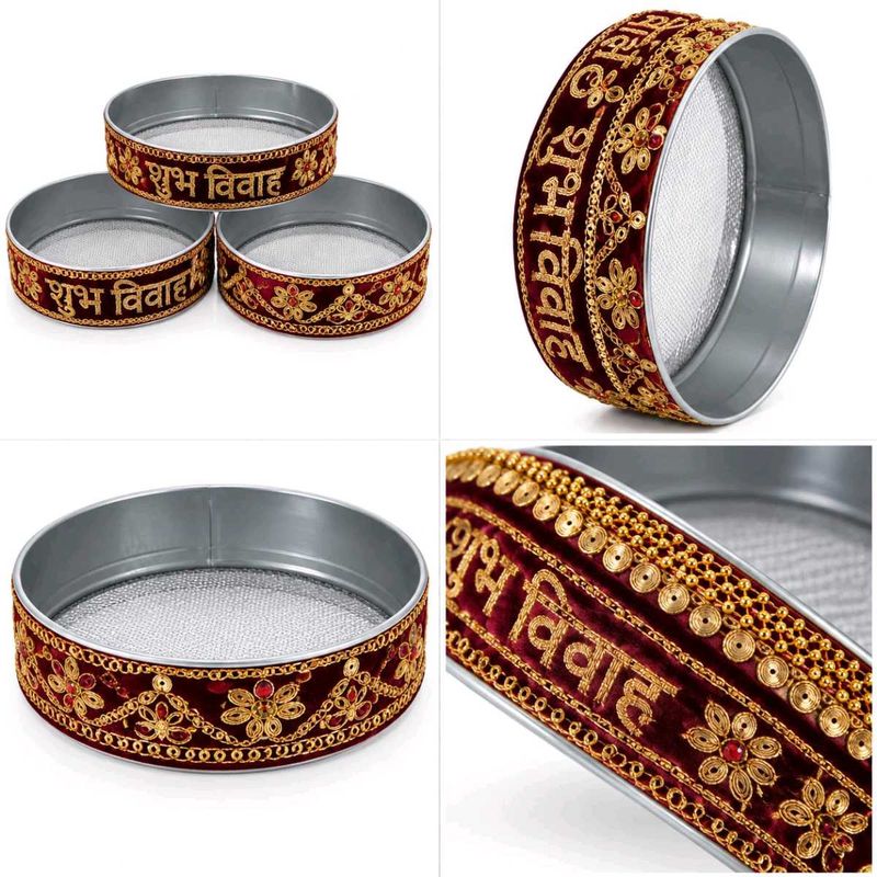 Karwa chauth Decorated Handcrafted Channi (pic 1