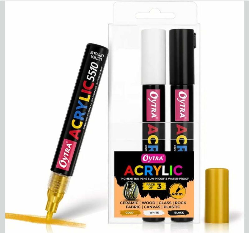 Acrylic markers