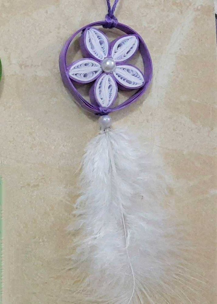 Handmade Double Petal Flower Dreamcatcher