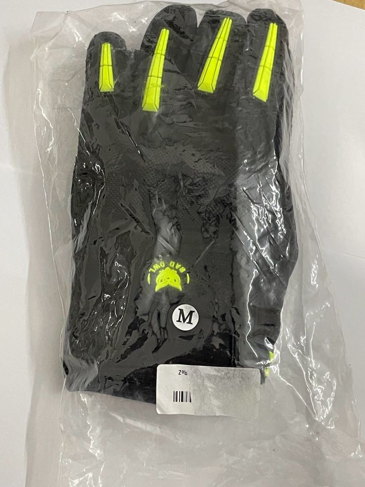 Bad Owl Black &amp; Neon Gloves