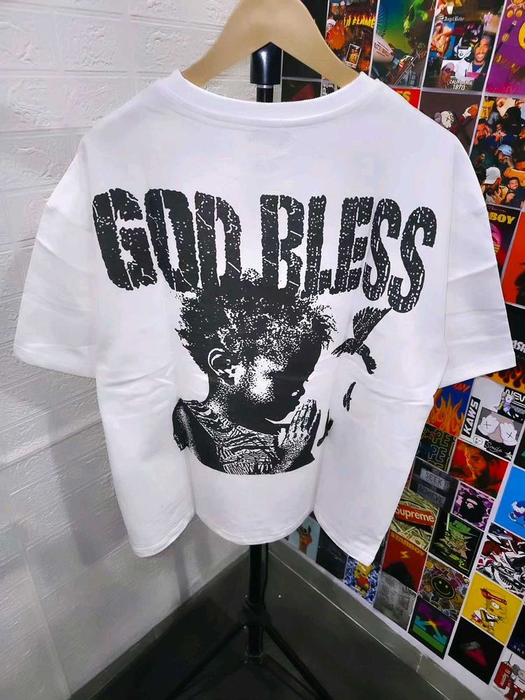 MONTEQUINTO GRAPHIC PRINTED OVERSIZE TEE 🔥🔥