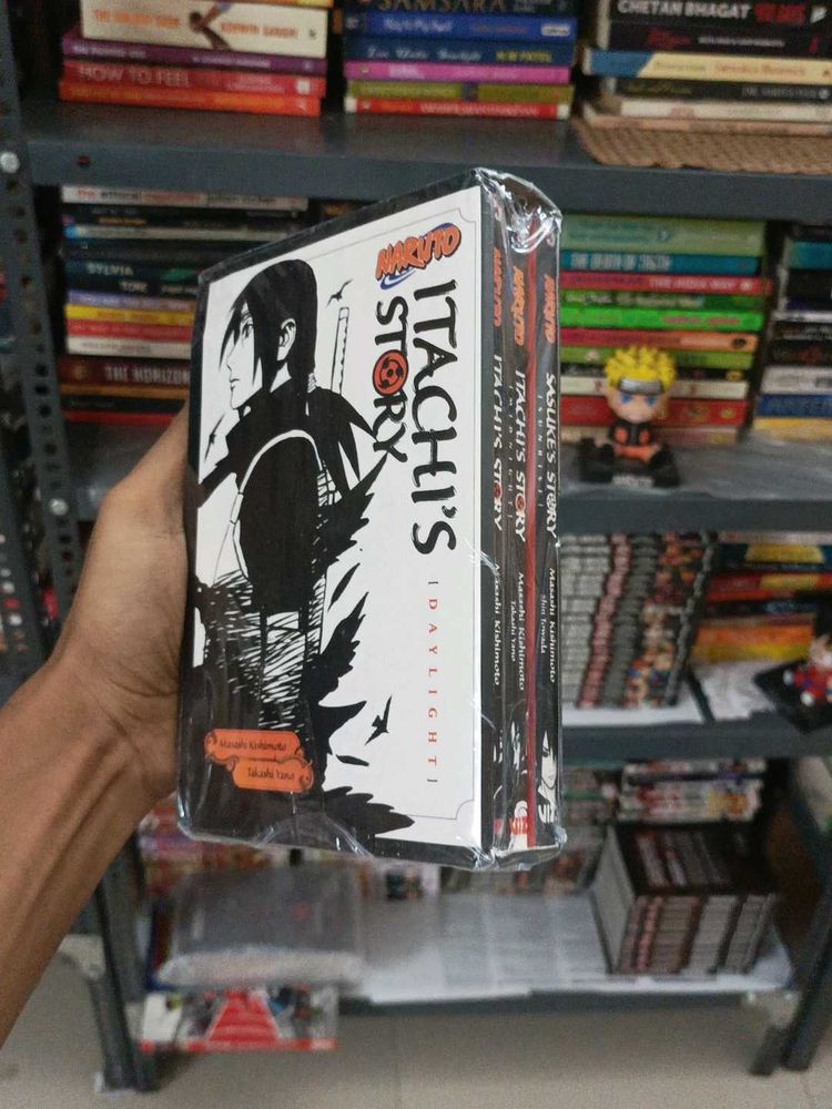 New Naruto Itachi's Story Light Novel Set