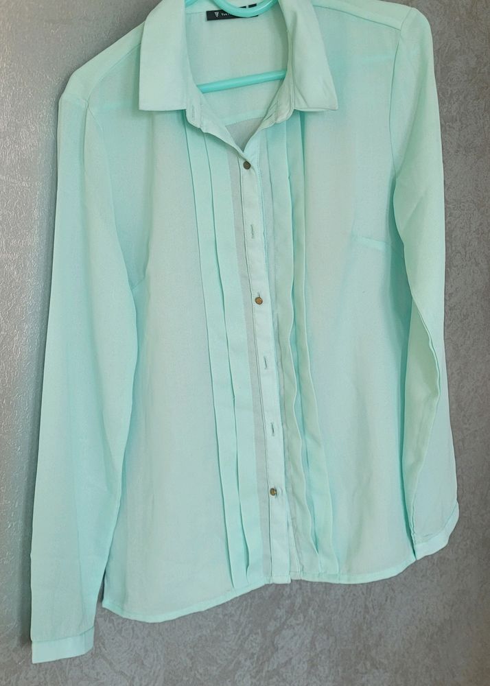 Bottle Green Shirt