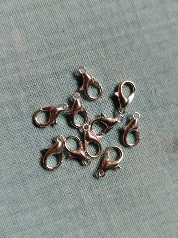 Silver Tone Lobster Clasps