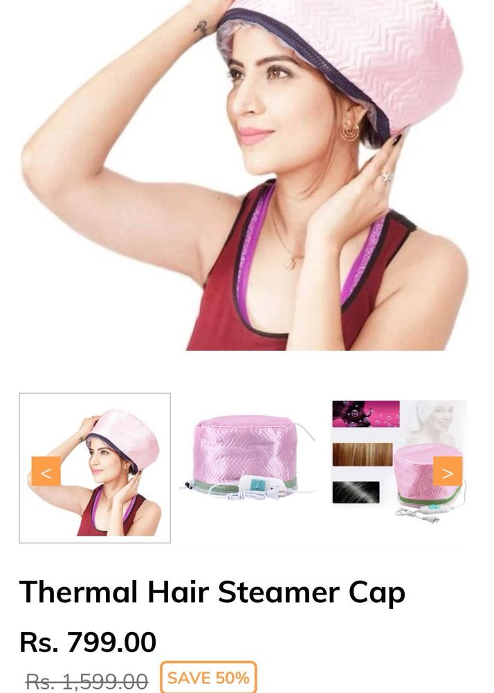 Pink Hair Steamer Kit