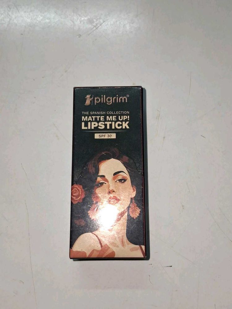 ruby red lipstick