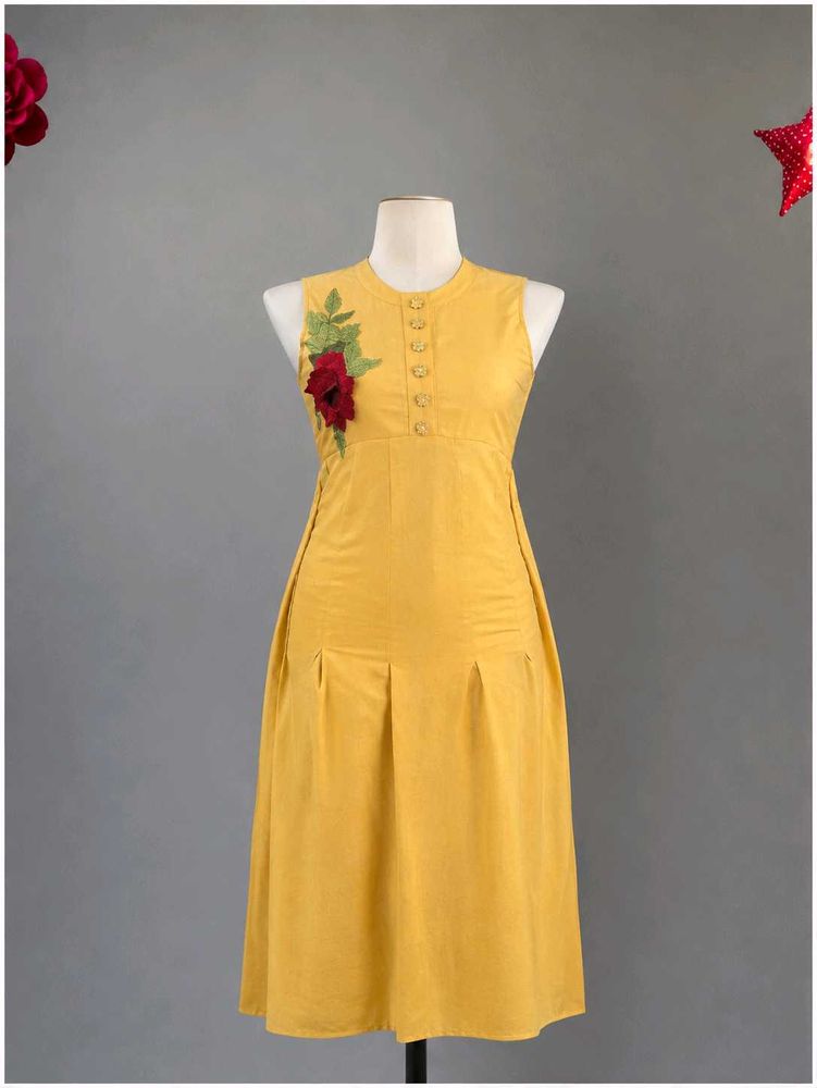 Yellow Ethnic Gown