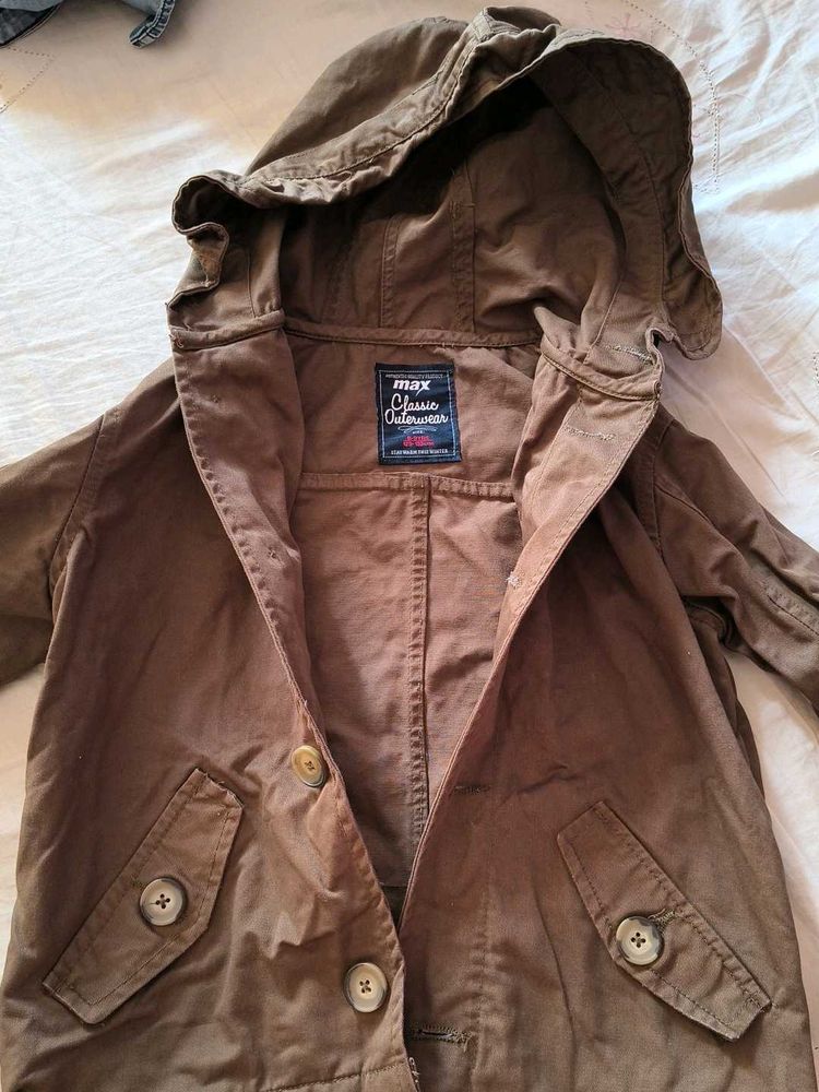 MAX BROWN HOODED Jackets UNISEX