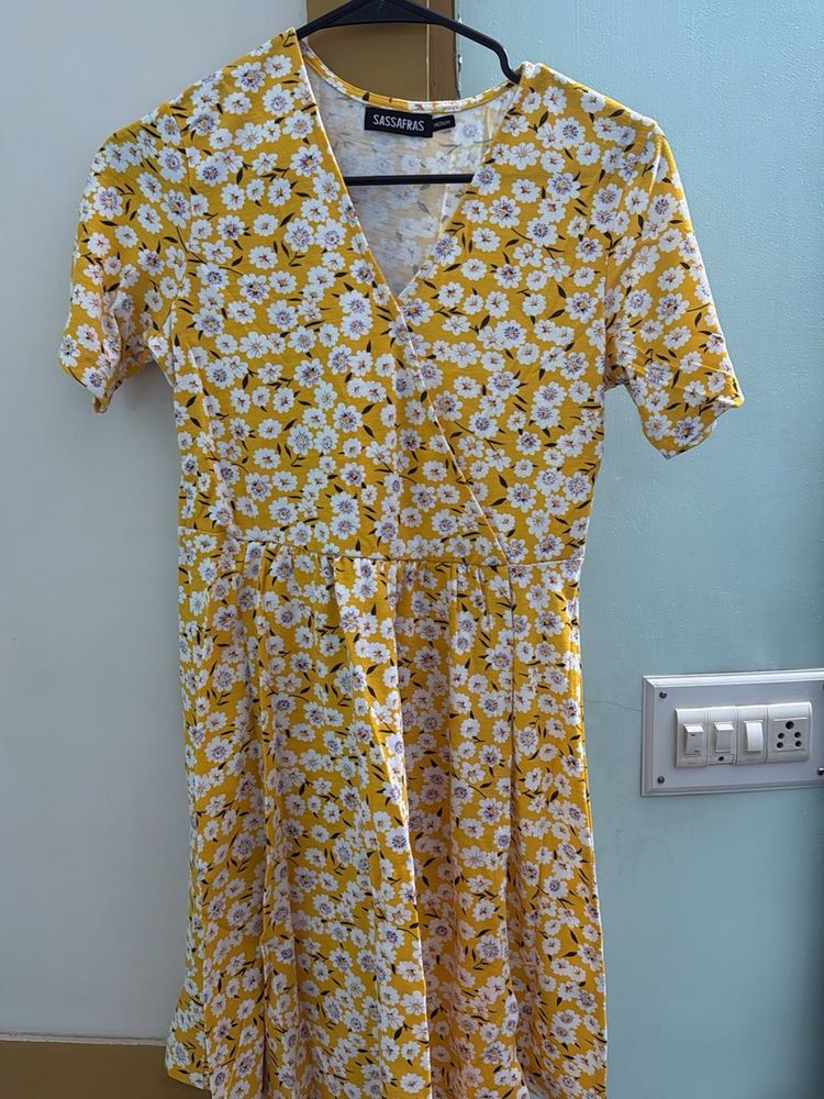 Floral A line Dress