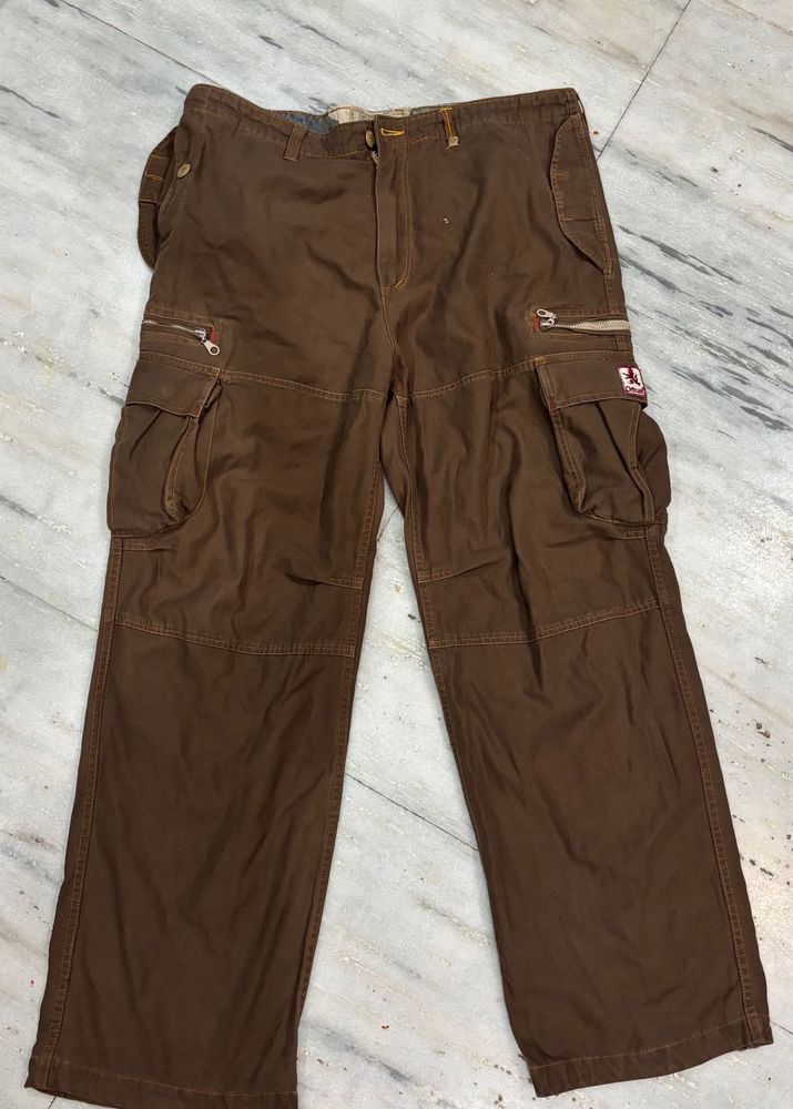 Vintage japan imported super baggy cargos