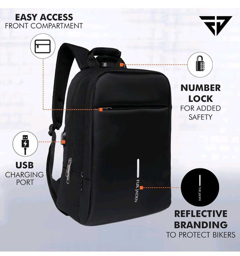 Stylish Fur Jaden Backpack 65o