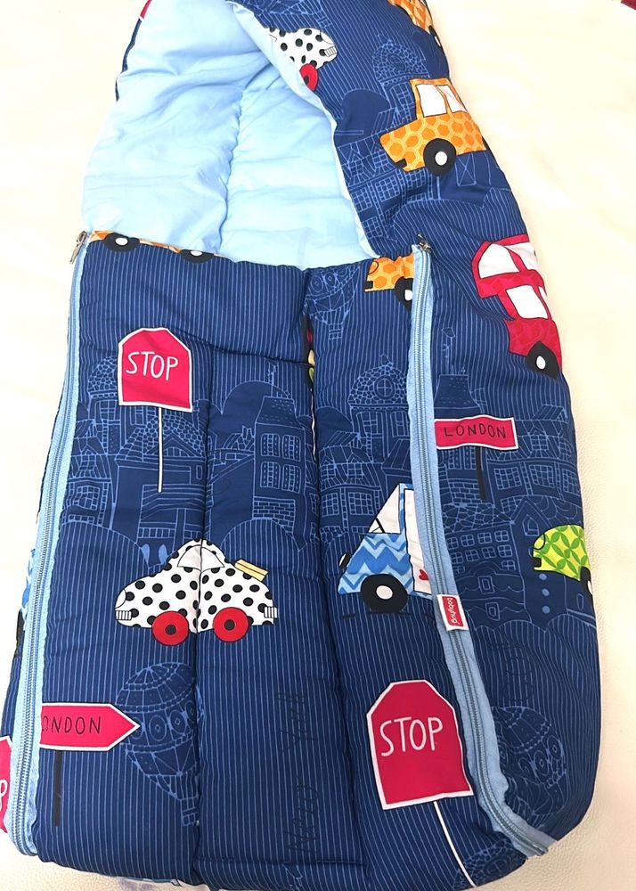 Mamas &amp; Papas Car Print Baby Sleeping Bag