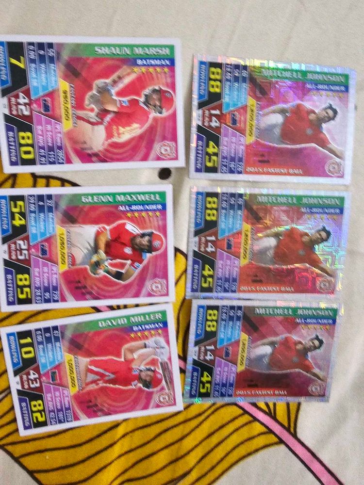 Topps 2016 cricket attax set IPL