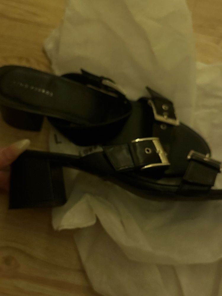 Stylish Buckled Block Heels