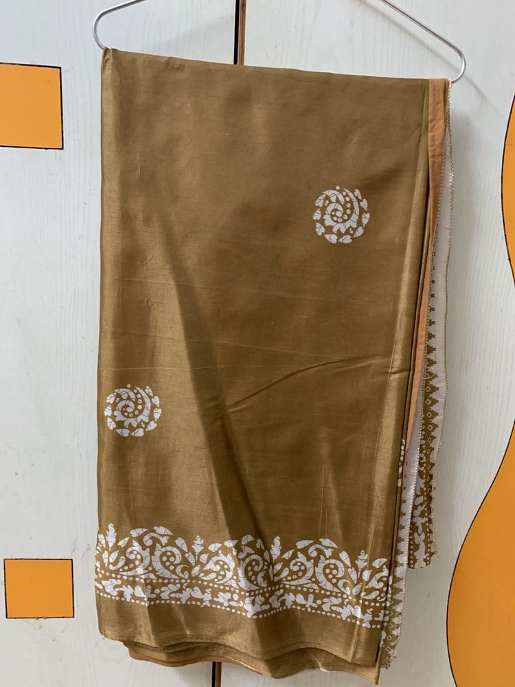 Elegant Brown Saree