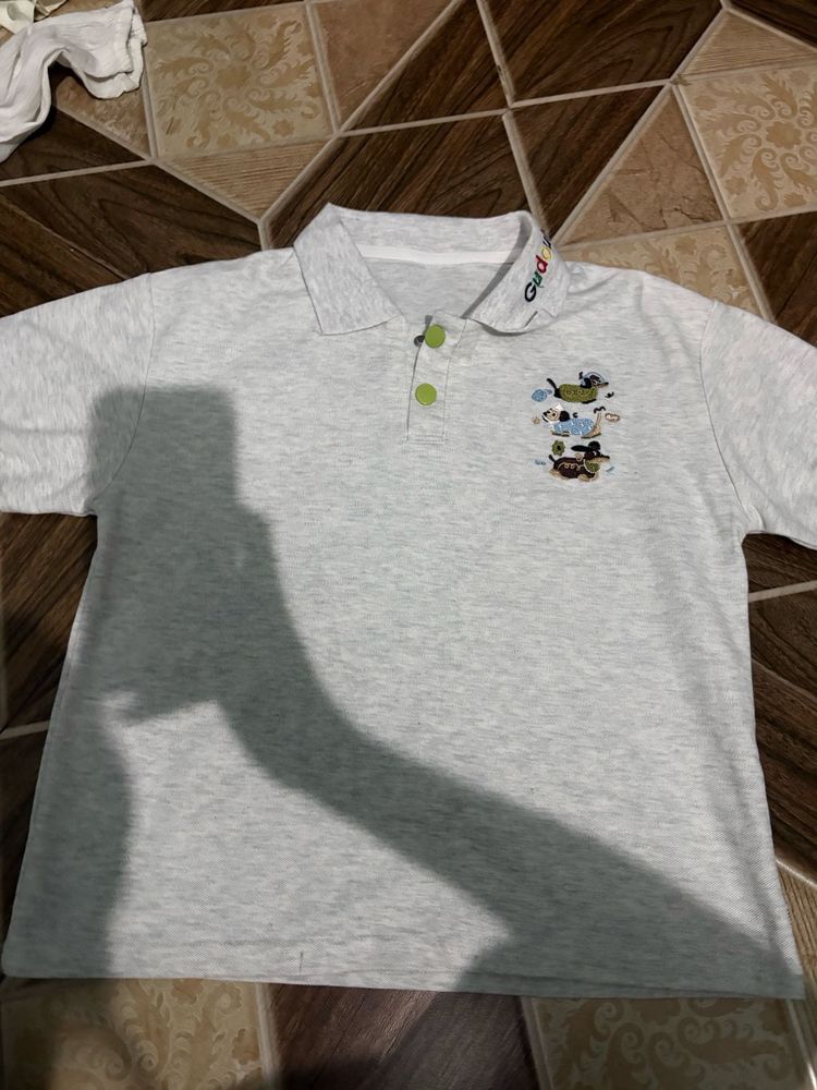 Cute Graphic Polo T-Shirt