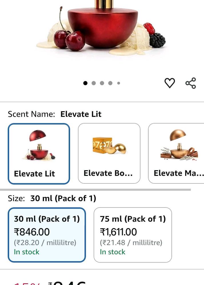 Elevate Lit Perfume 30 ml
