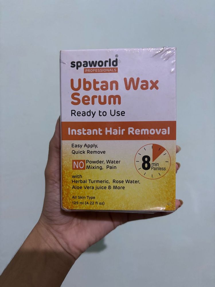 Spa World Ubtan Wax Serum - Hair Removal