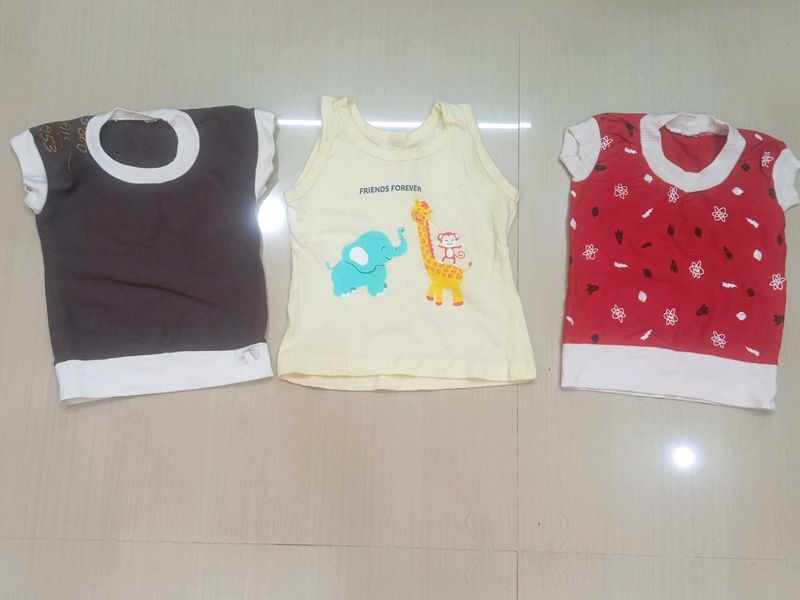 combo of 3 Baby Tops