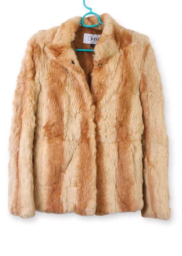 Stylish Faux Fur Coat