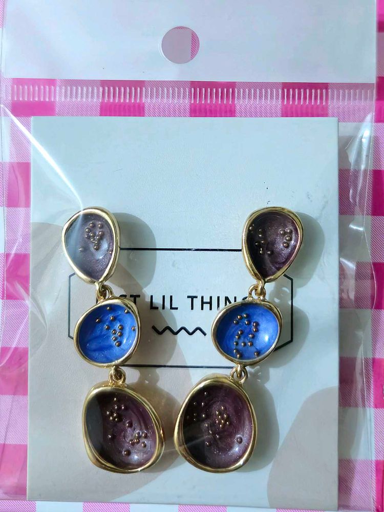 Modern Drop Dangle Earrings! 💧✨