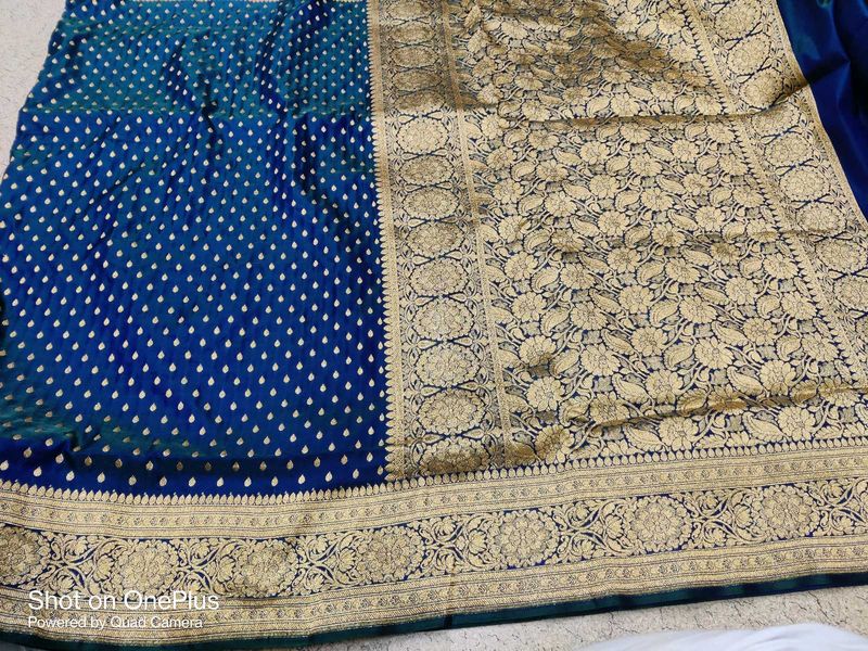 Banarsi Silk Saree Tilak Buti